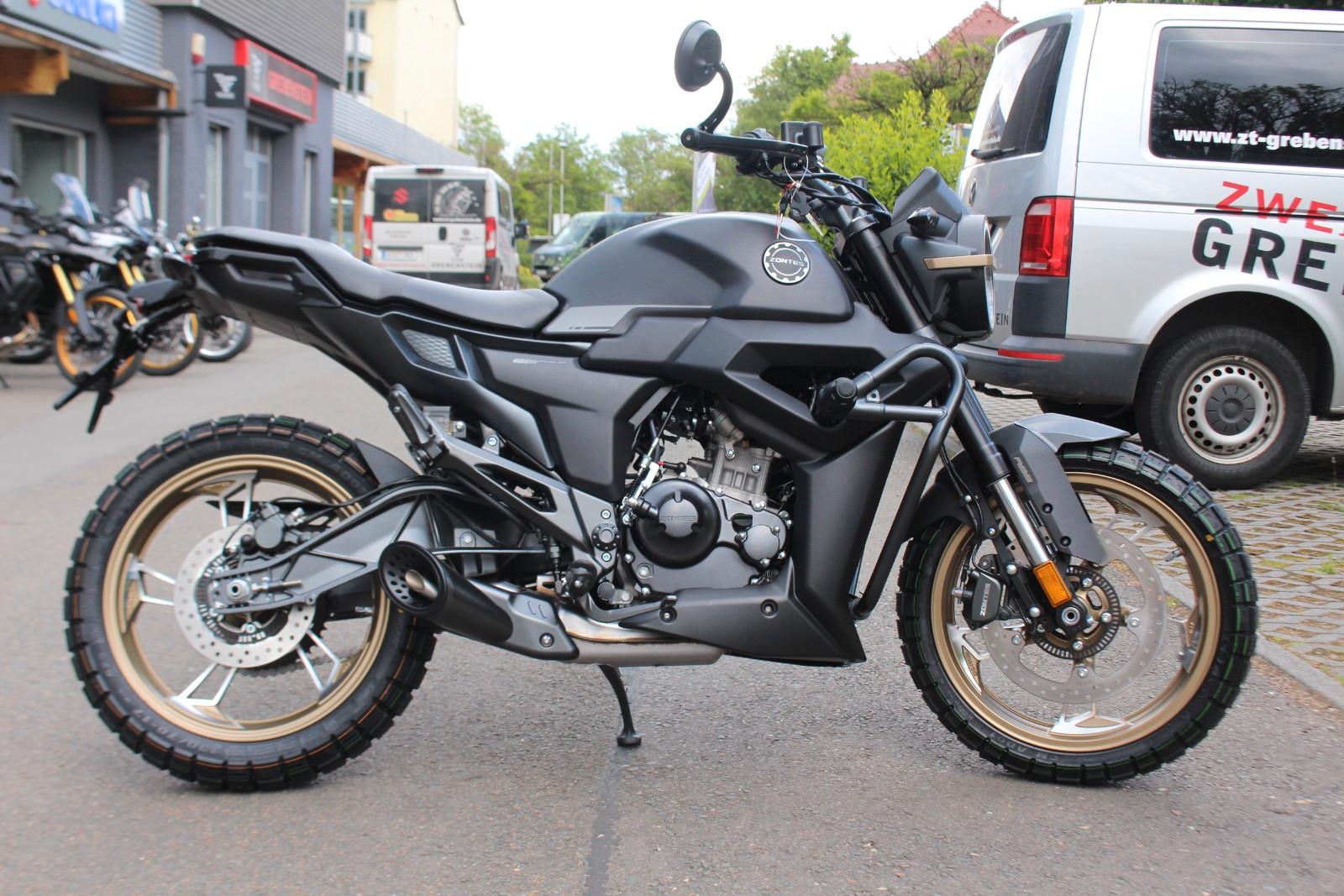 Zontes ZT125-G1 Black frisch eingetrudelt
