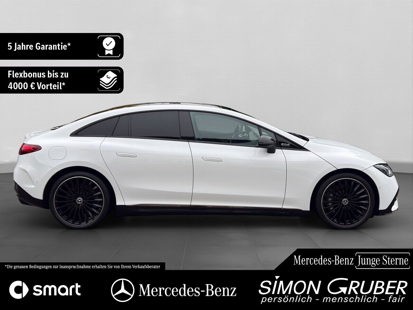 Fahrzeugabbildung Mercedes-Benz EQE 350 4M AMG Hyper Airmatic Massage Mod 2025