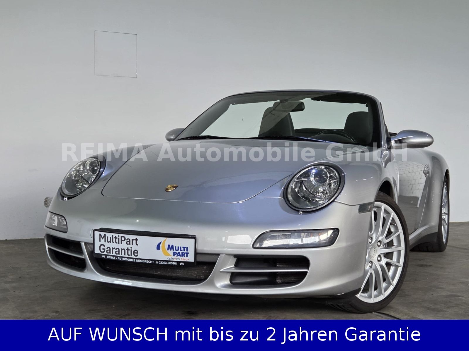 Fahrzeugabbildung Porsche 997 Carrera 4 Cabrio, Porsche Scheckheft