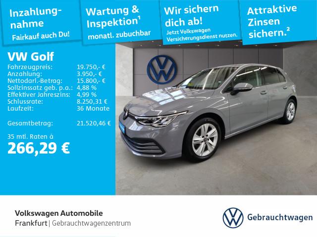 Volkswagen Golf VIII 1.0 TSI FrontAssist LED DAB+