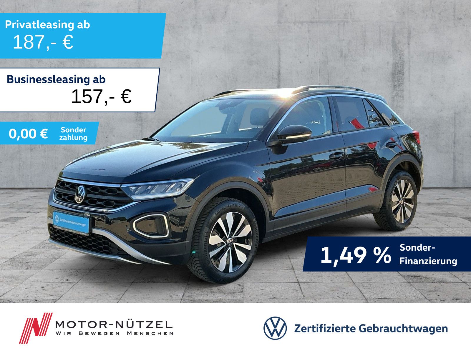 Volkswagen T-Roc 1.0 TSI GOAL LED+NAVI+ACC+SHZ+DAB+APP+17Z.