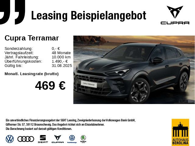 Vorschaubild: CUPRA Terramar 2.0 TSI 4D DSG *PANO*SENNHEISER*HuD* (Fahrzeug-Nr. 203210)