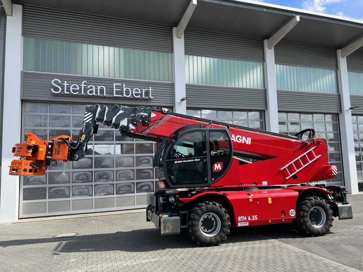 Fahrzeugabbildung Andere Magni RTH 6.35 SH / Fällkran / Westtech CS750