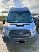 Ford Transit 350 L4H3 2,0 TDCi 96 KW Heck Trend - silberne Ford Transit