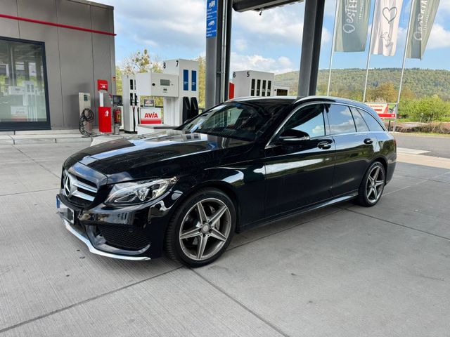 MERCEDES-BENZ Mercedes C220d T AMG-Line/2.Hand/Anhängerk...