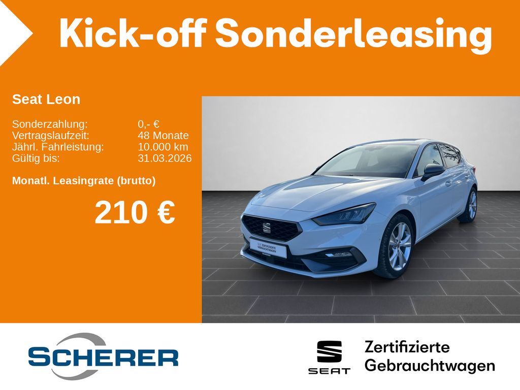 Leon FR 1.5 TSI LED NAVI KESSY RFK ACC SHZ