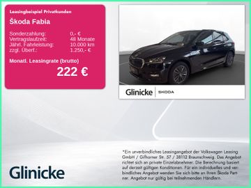 Skoda Fabia Balance 1.0 TSI 70 kW AHK PDC LED