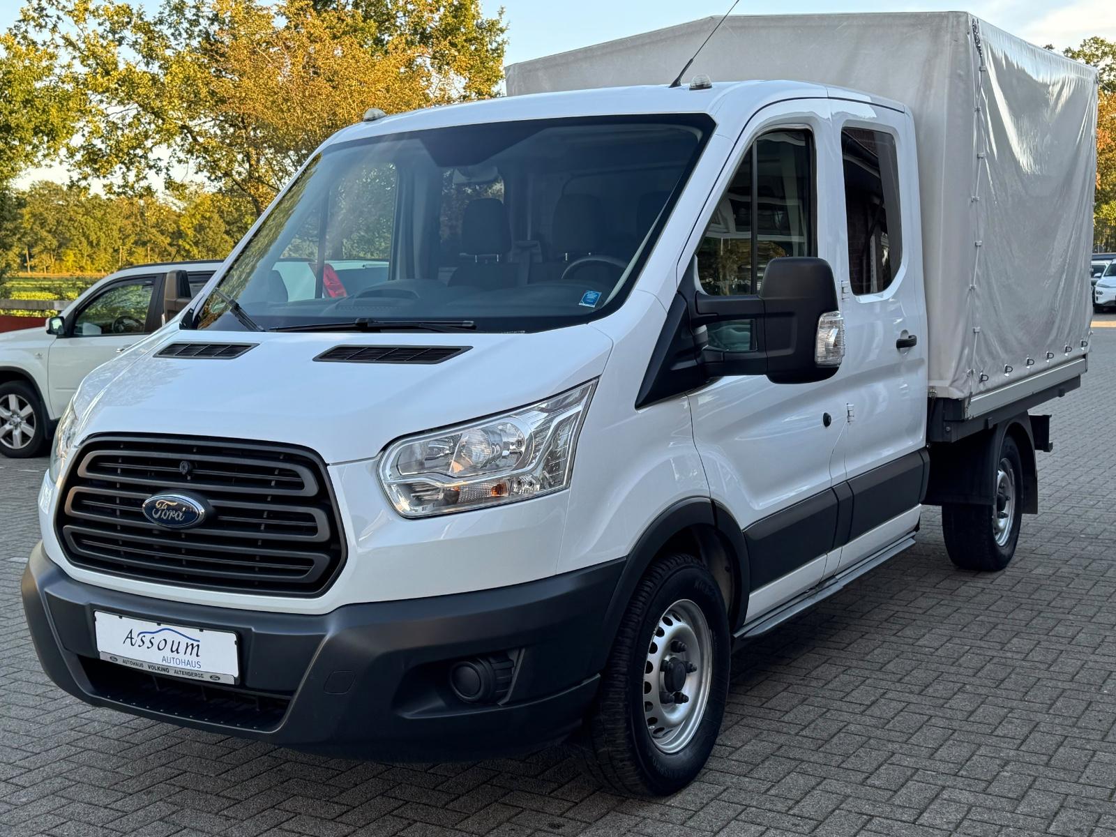 Ford Transit Pritsche Plane/DOKA/4X4/KLIMA/AHK/7Sitz