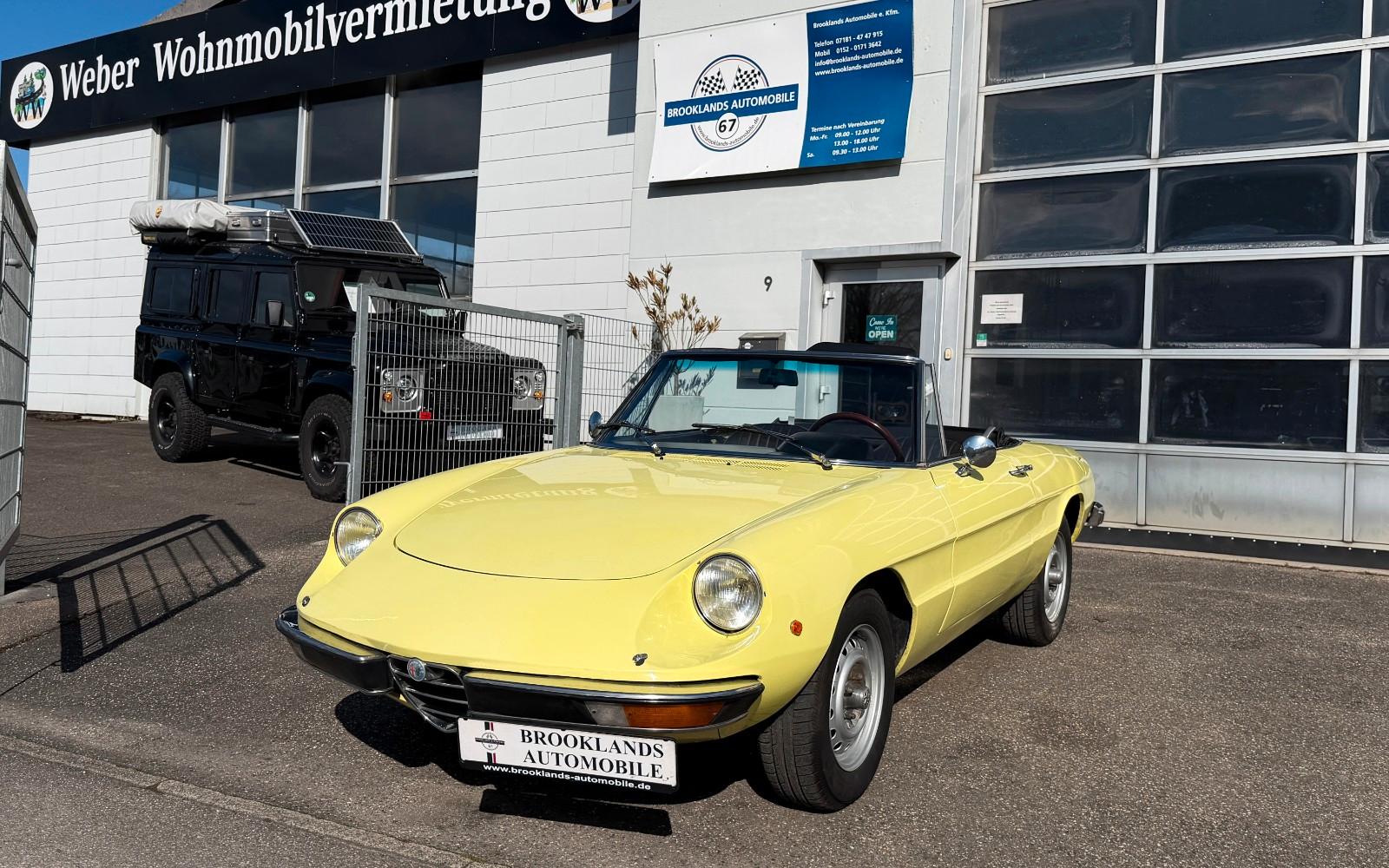 Alfa Romeo Spider 1.6 Fastback - H-Zulassung