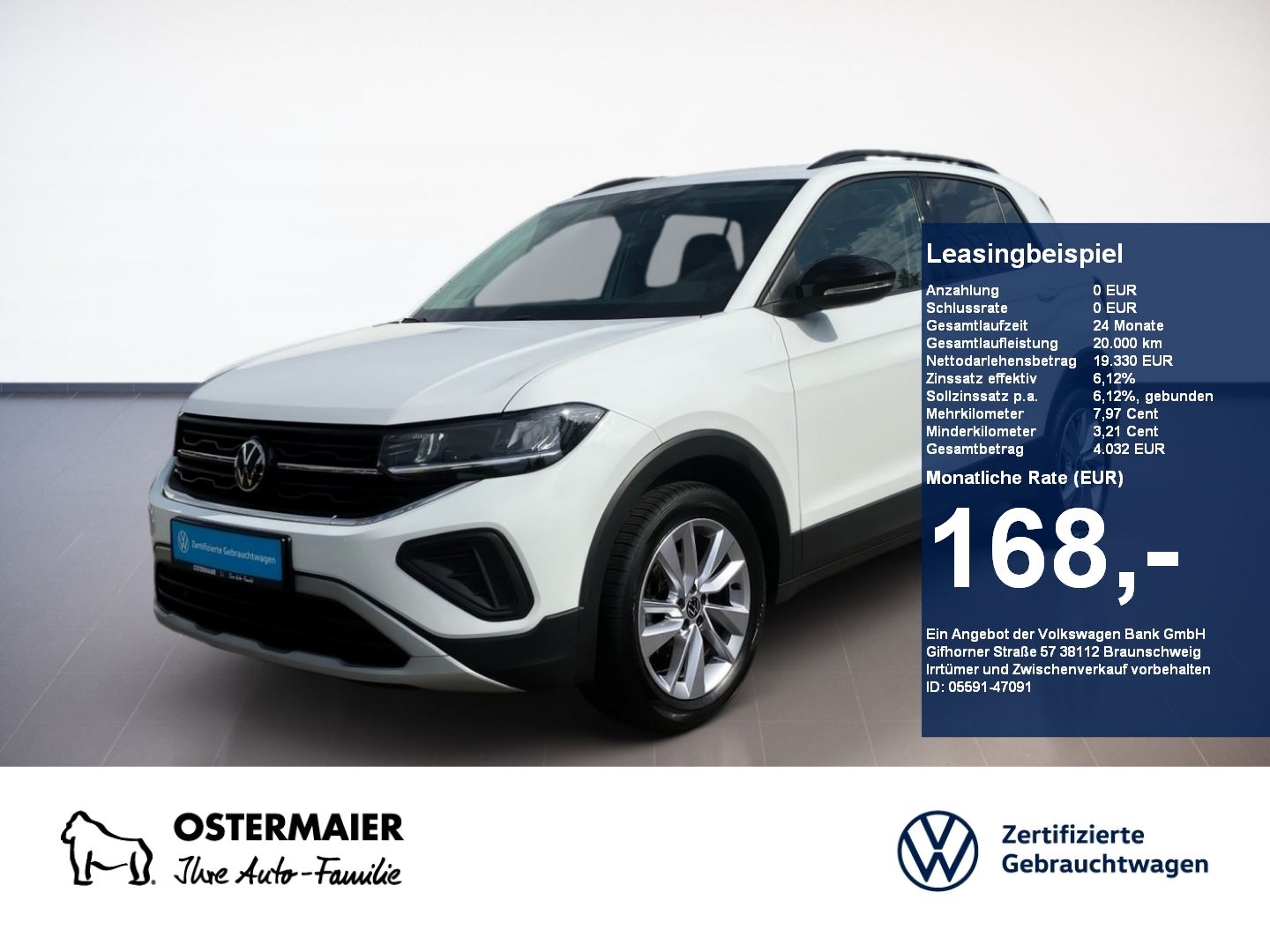 Volkswagen T-Cross GOAL 1.0TSI 95PS ACC.NAVI+VC.2xPDC.LED.A
