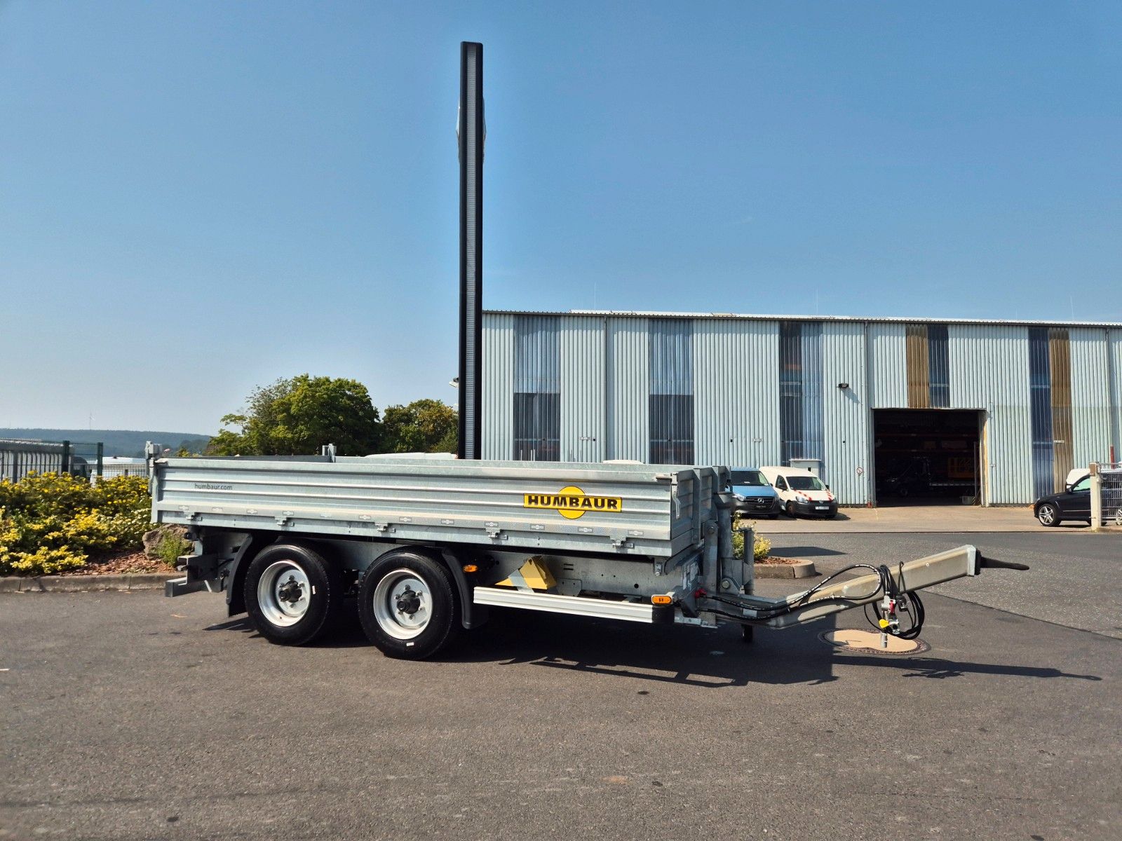 Fahrzeugabbildung Humbaur HTK 754020 Dreiseitenkipper vollverzinkt