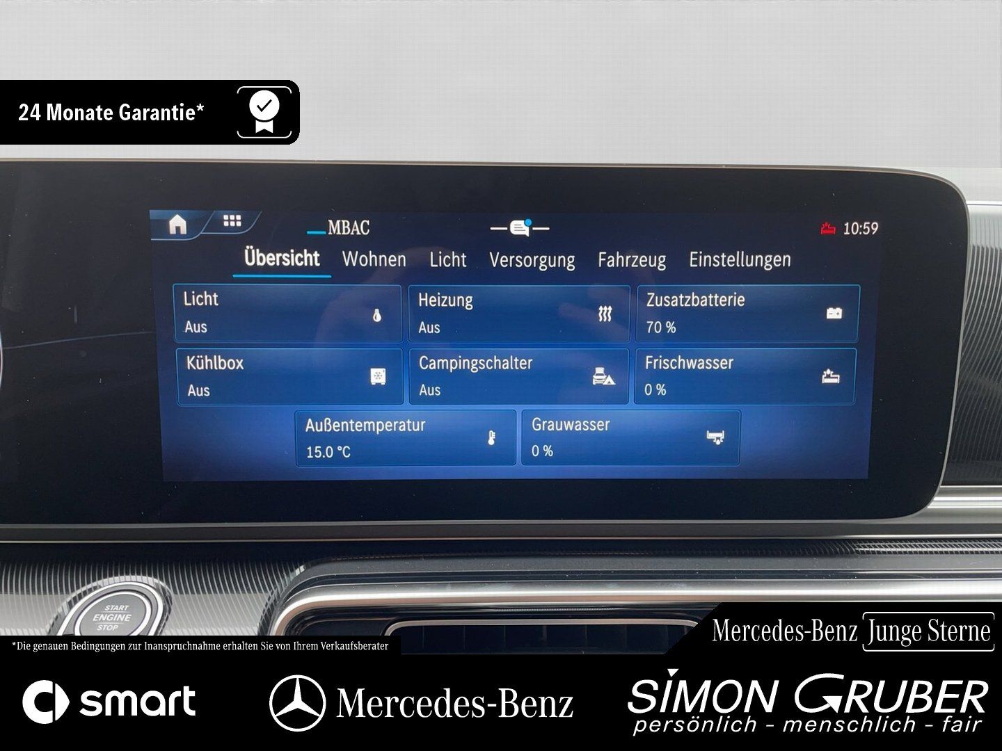 Fahrzeugabbildung Mercedes-Benz V 300 d Marco Polo Küche Airmatic Sound System