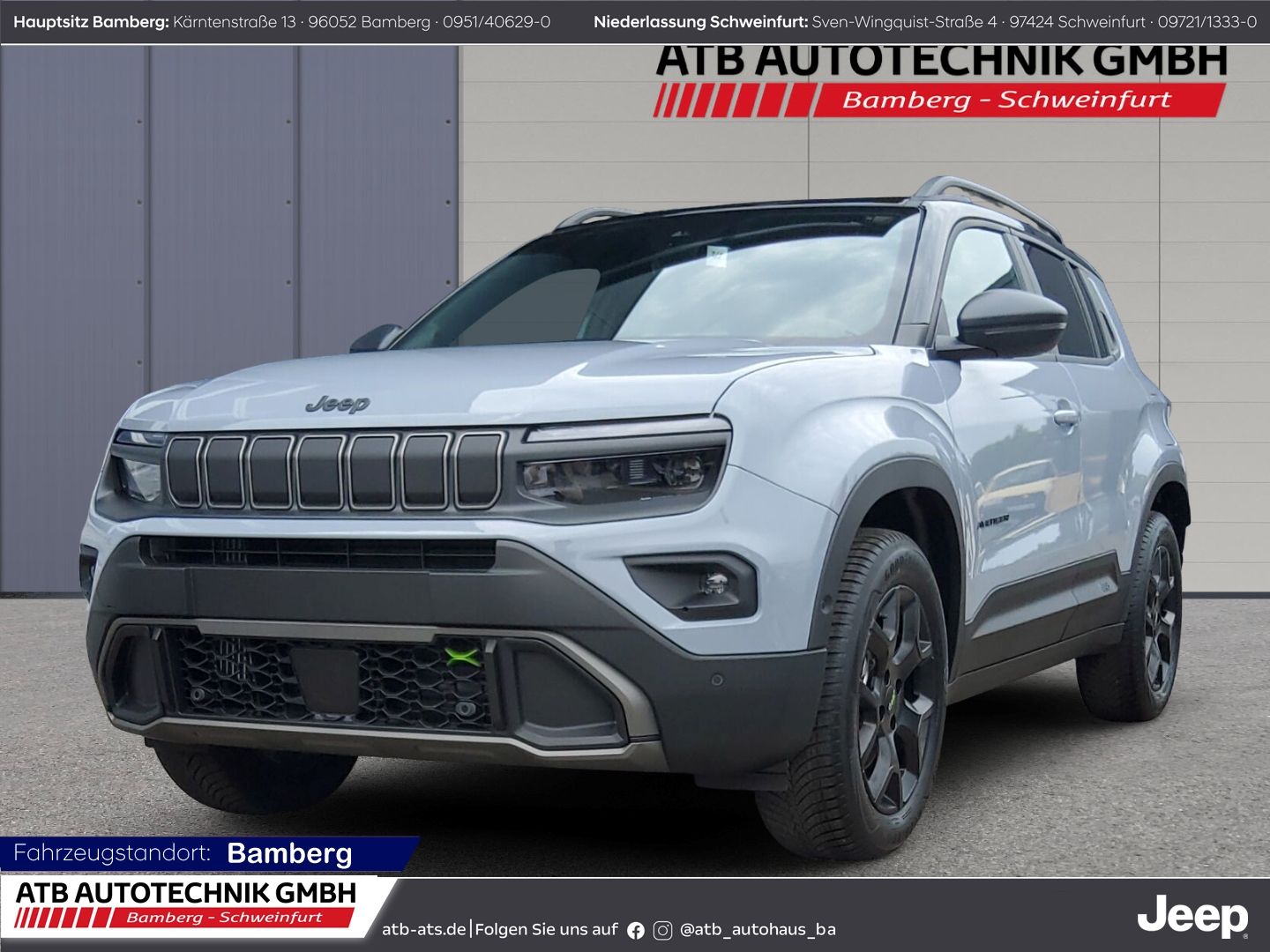 Fahrzeugabbildung Jeep Avenger 4xe Overland Allwetter, Keyless, SHZ, NA