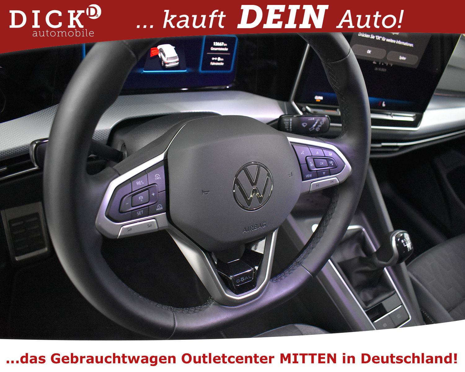 VW Golf VIII Var 1.5TSI Goal NAVI+KAM+LED+VIRTU+SHZ - Image 15