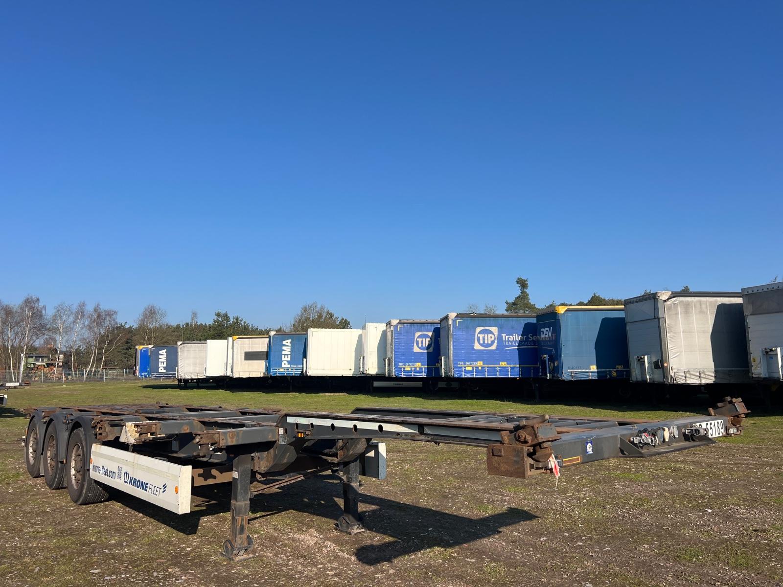 Krone SD Containerchassis / 1 x 40 / 1 x 30 / 2 x 20