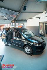 Volkswagen 1,2 TSI Comfortline Rollstuhl-Flexrampe - Volkswagen Caddy: Schwarz