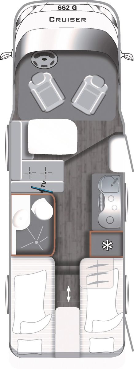 Fahrzeugabbildung LMC Cruiser T 662 Radio DAB Navi Markise Winterpaket