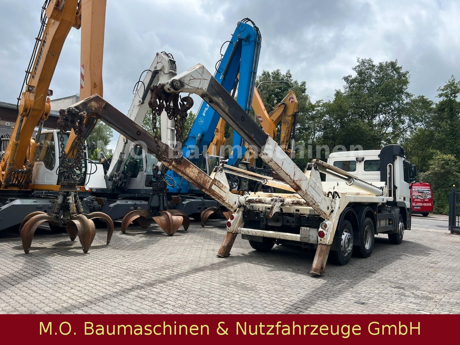 Fahrzeugabbildung Mercedes-Benz Actros 2541/ AC / Euro 5/L+L Achse/Meiller AK 16