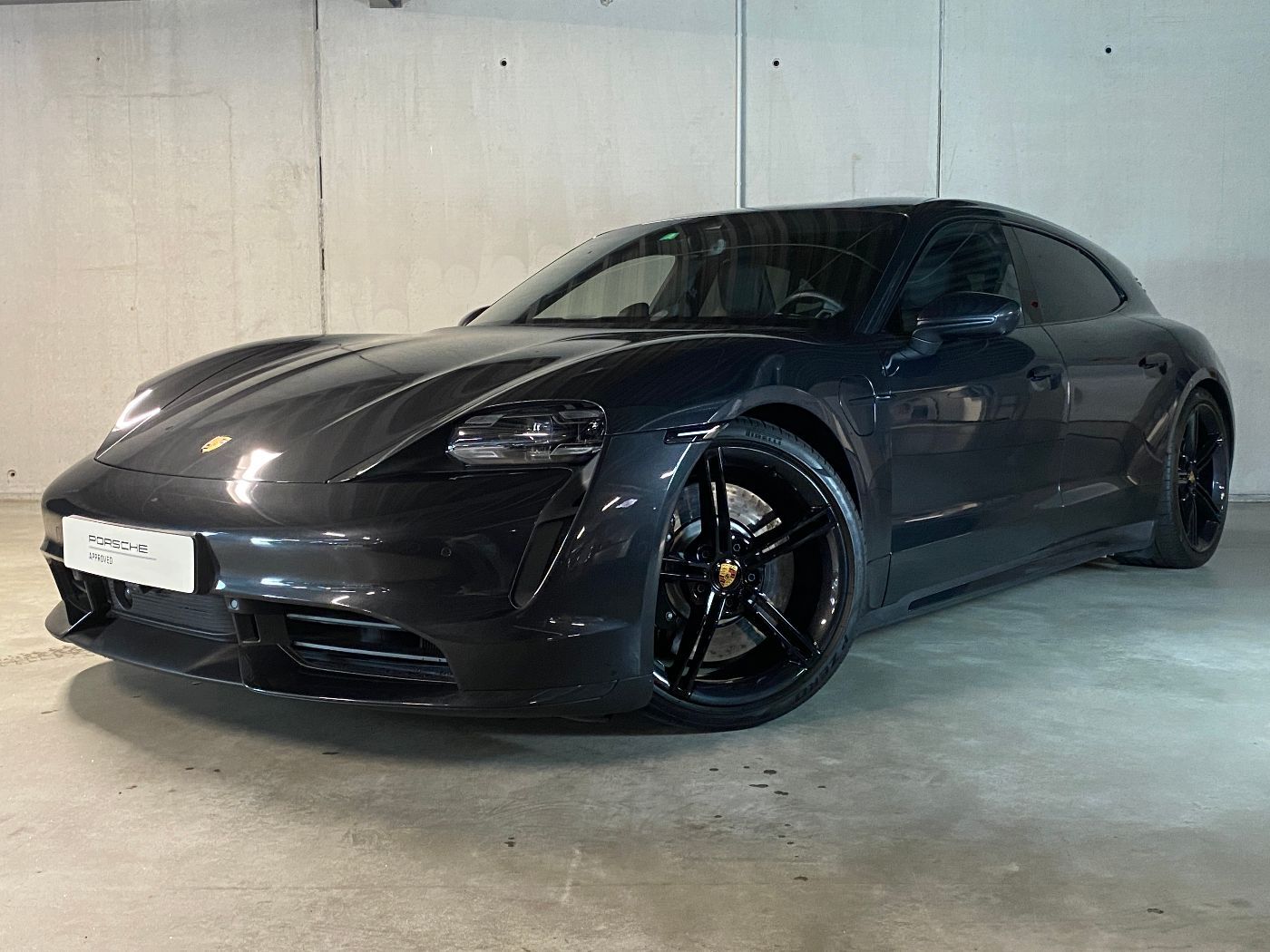Porsche Taycan Turbo Sport Turismo Hinterachslenkung foto 2
