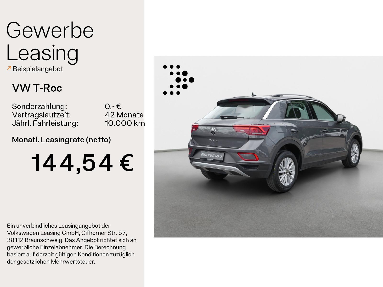 Volkswagen T-Roc 1.0 TSI Life AHK*Navi*LED*DAB+*Digital, миниатюра 2