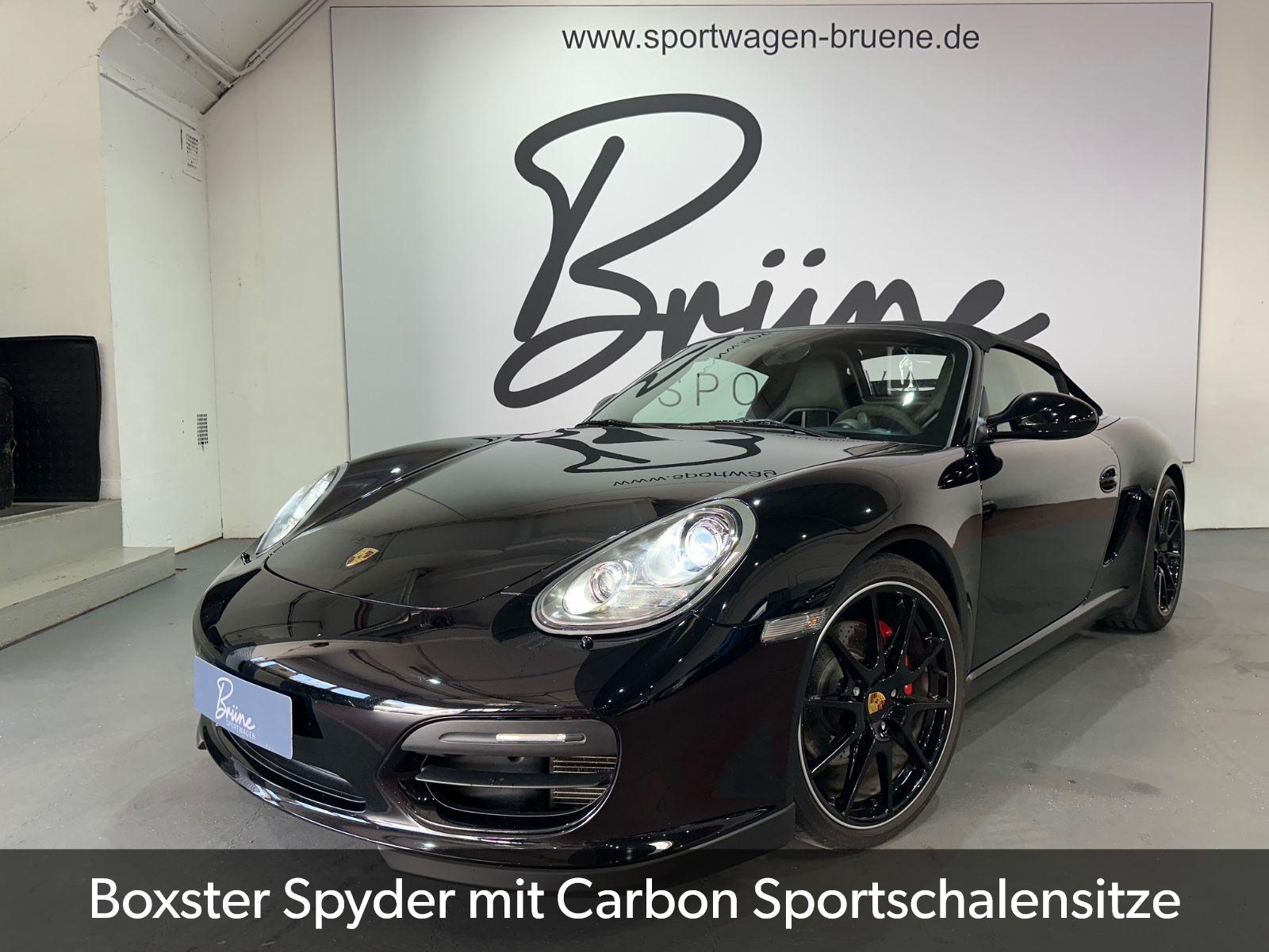 Porsche Boxster Spyder SCHECKH./19"/CARBON-SCHALE/KLAPPE