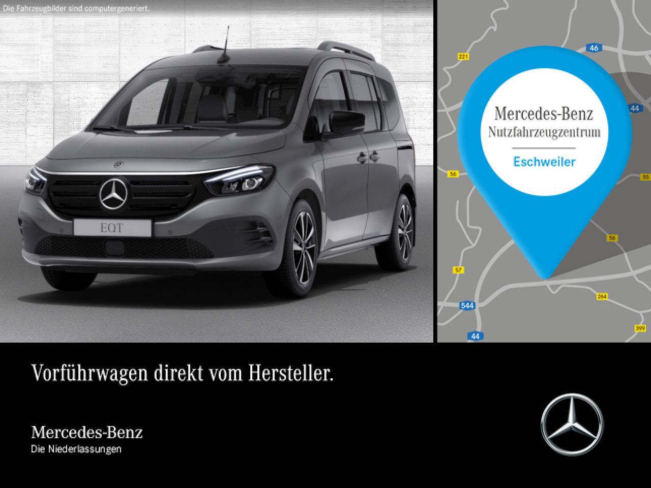 MERCEDES-BENZ EQT 200 PROGRESSIVE+Klimaautom+Navi+MBUX+ParkP