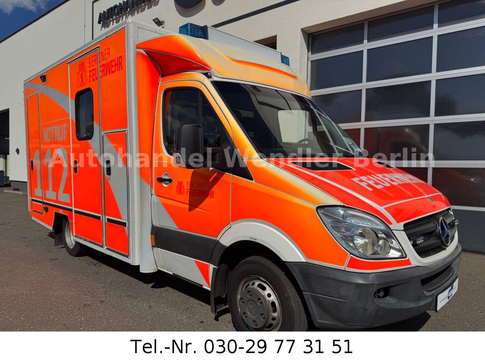 Mercedes-Benz Sprinter 516 CDI RTW Fahrtec mit Fahr-Trage
