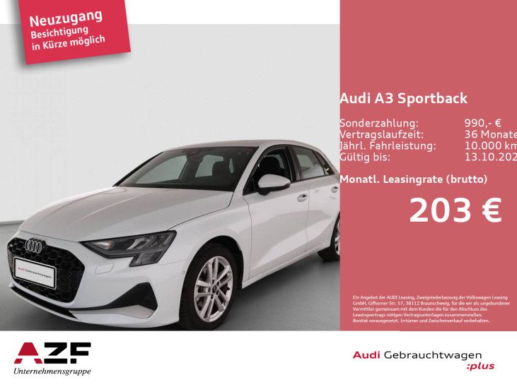 Audi A3 Sportback 30 TFSI advanced