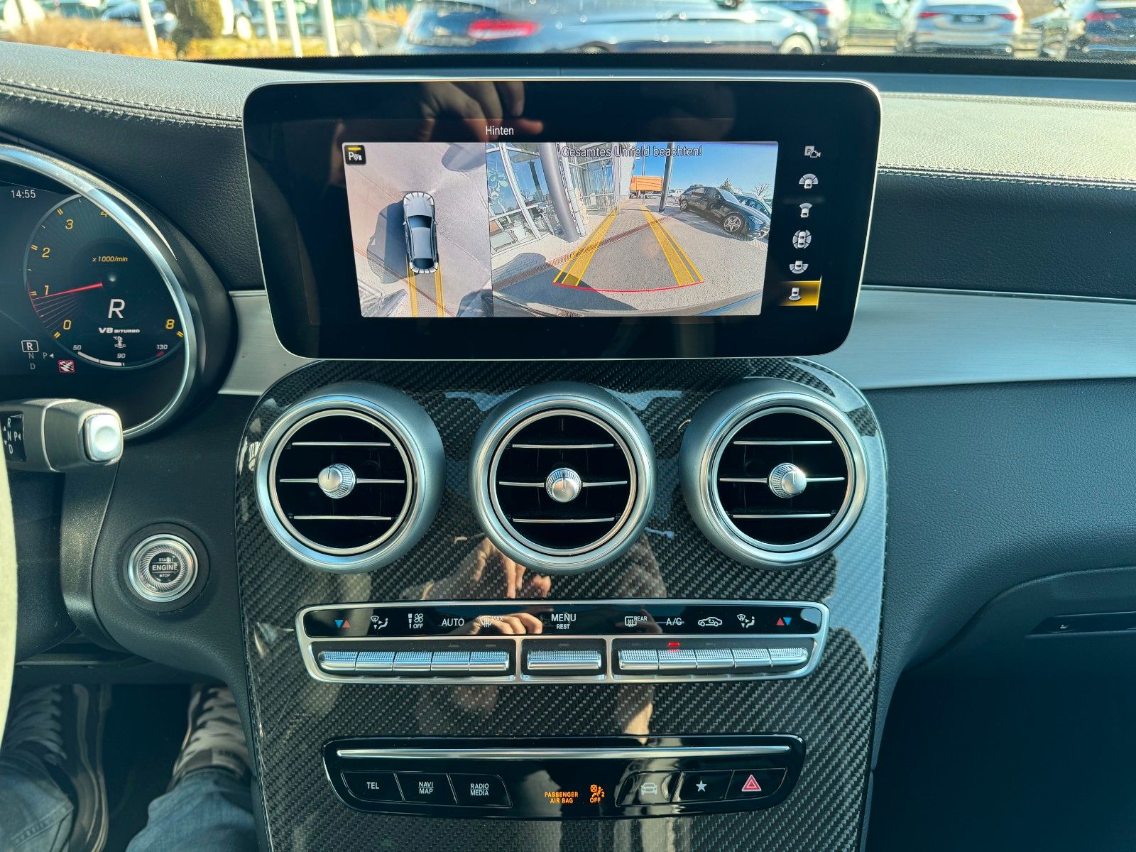 Fahrzeugabbildung Mercedes-Benz GLC 63 S AMG+AirM+Aero+Burm+Memory+360+ESD+