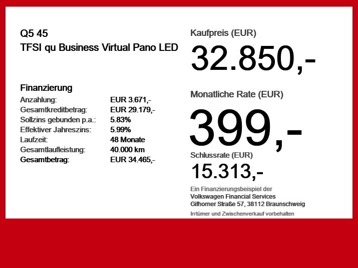 Audi Q5 45 TFSI qu Business Virtual Pano LED foto 6