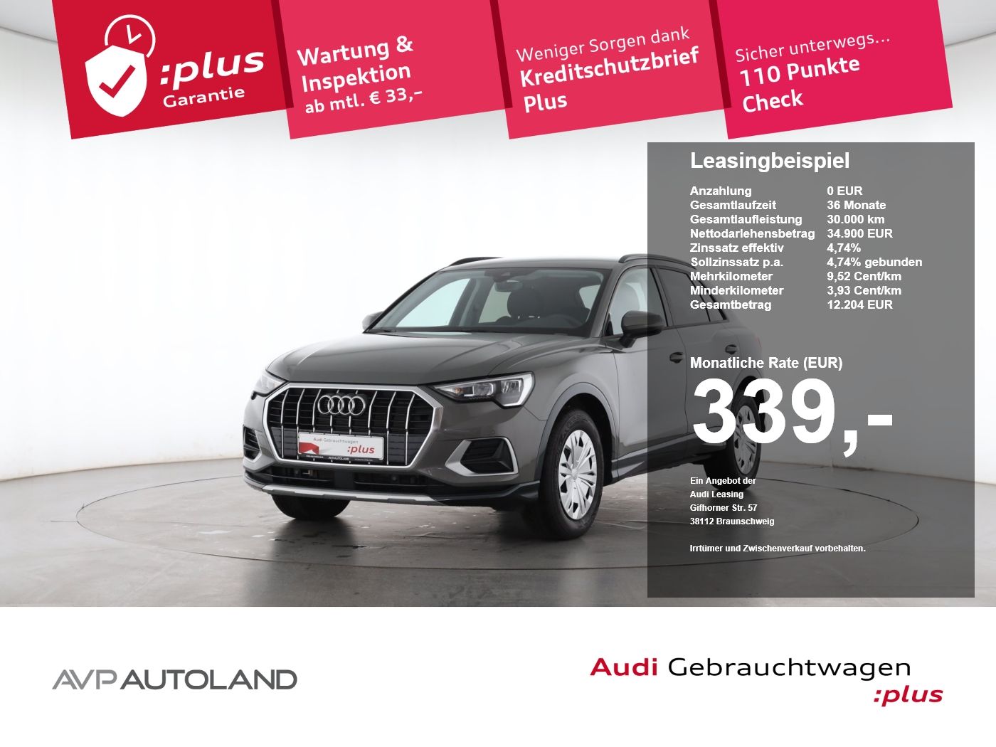 Audi Q3 35 TFSI advanced S tronic | AHK | SITZH. |