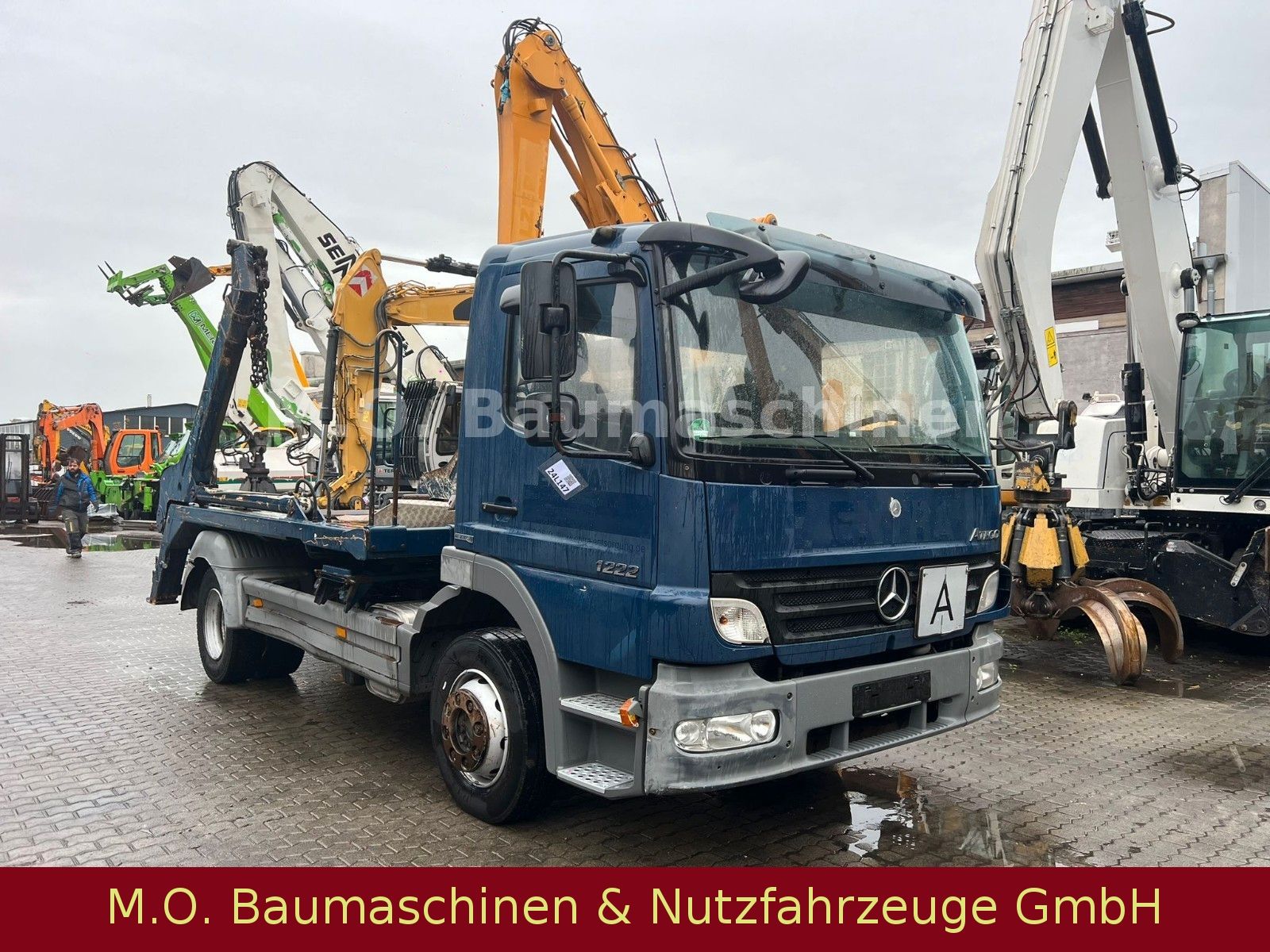 Fahrzeugabbildung Mercedes-Benz Atego 1222 K/  Bluetec 4 / Meiller AK 7 MT /