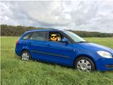 Skoda Fabia Combi 1.4l - HU 12/26 - Allwetterreifen - Skoda Fabia mit Benzin-Antrieb: Blau, Kombi, 1.4