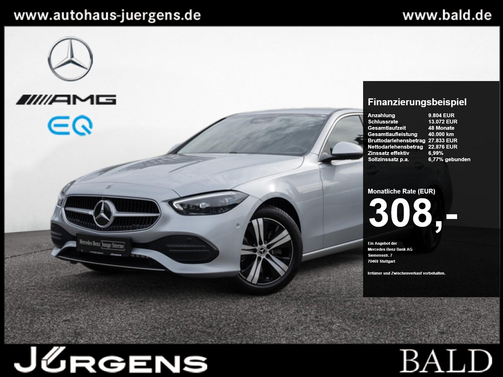 Mercedes-Benz C 180 Avantgarde/Premium/DIGITAL/360/Distr/Memo