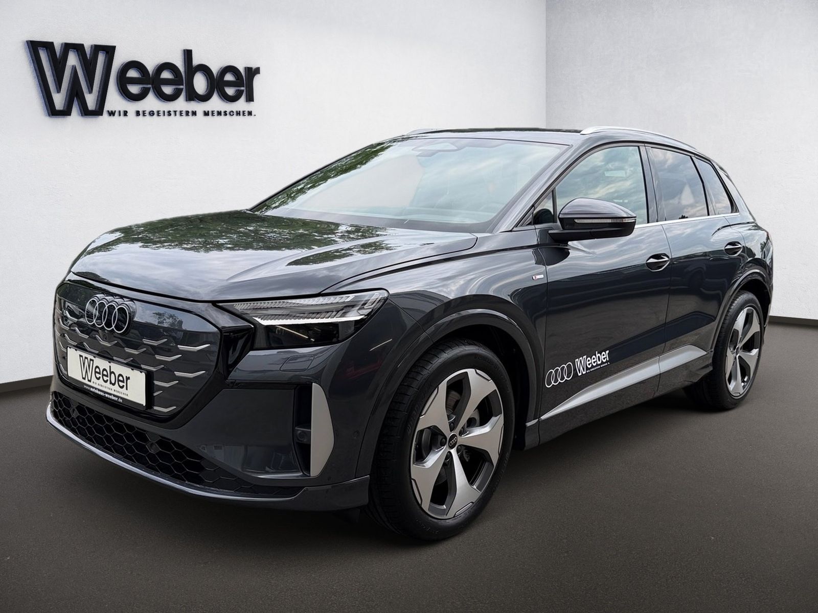 Audi Q4 SUV e-tron performance HeadUp AHK Navi LED imagem 3
