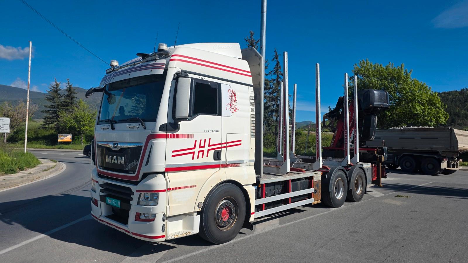 MAN TGX 33 580 EURO 6 6X4