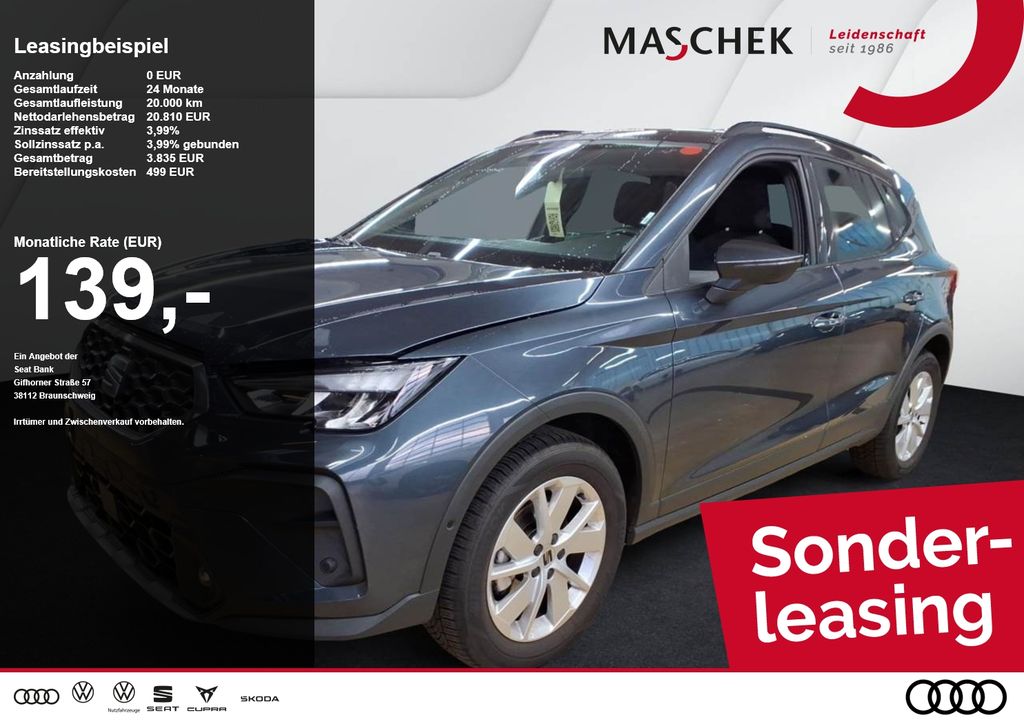 Seat Arona Style Facelift Sonderleasing Navi Sitzh. R