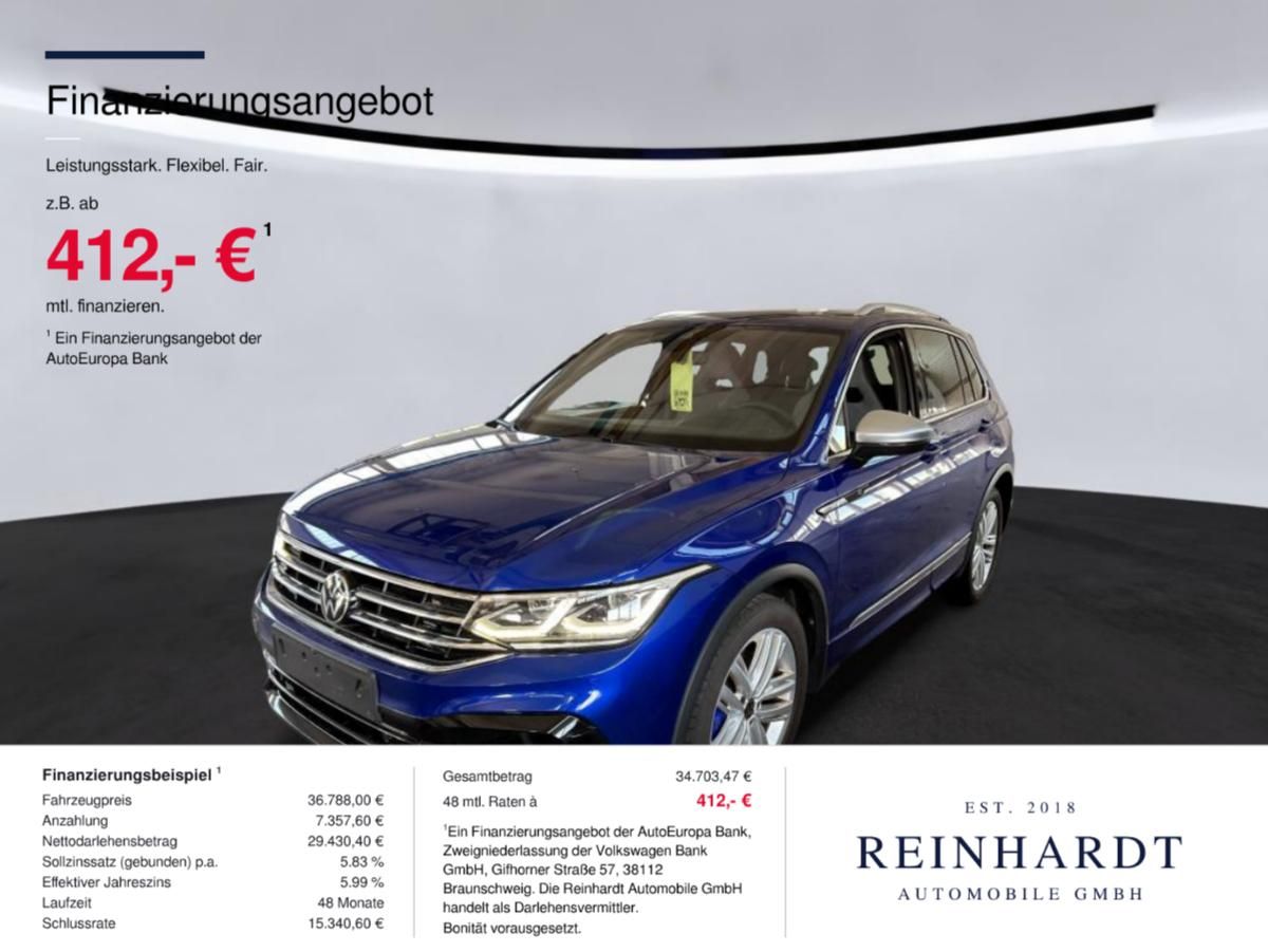 Volkswagen TIGUAN R 4MOTION ACC HuD PANO AHK KEYLESS 360° foto 1