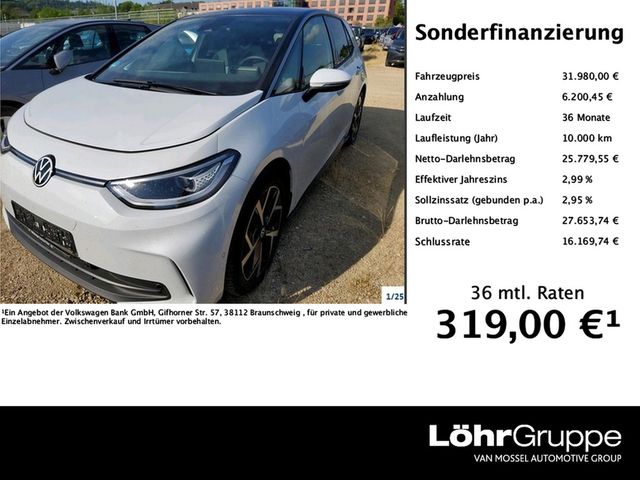 VW ID.3 Pro Move IQ Light, Navi, Rear-View, ZGV