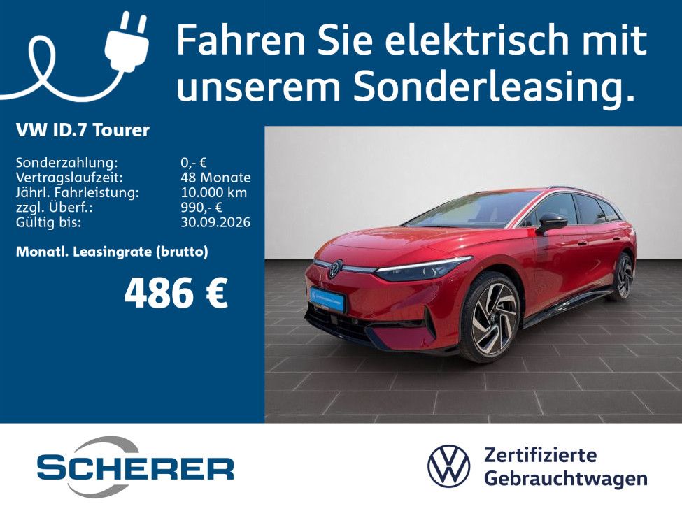 ID.7 Tourer Pro 82 kWh SOH:100% AHK RFK MATRIX I