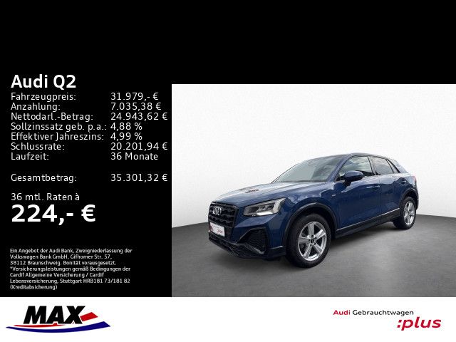 Q2 35 TFSI S LINE LED+KAMERA+LEDER+OPTIK+KAMERA+