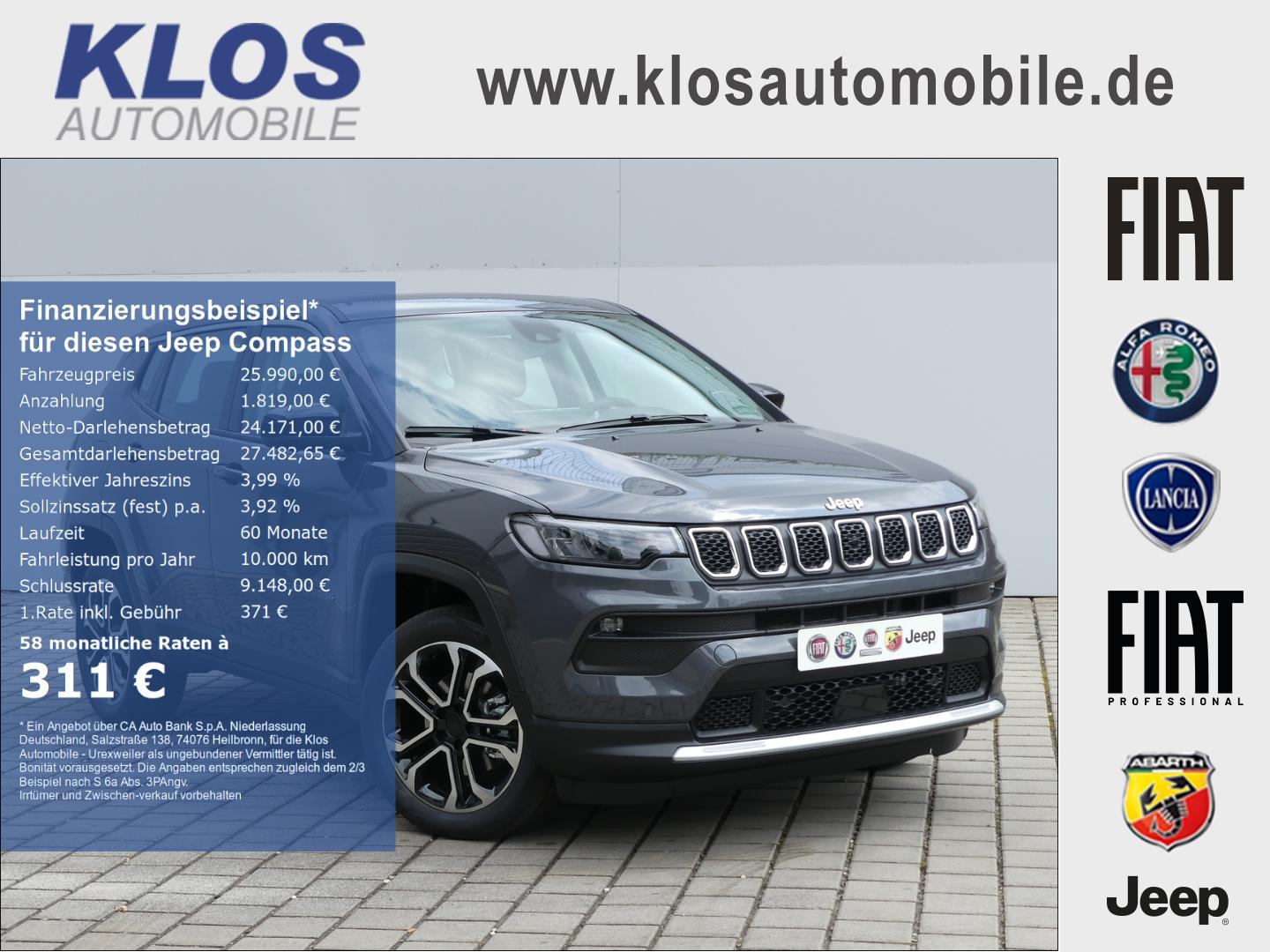 Jeep Compass ALTITUDE e-Hybrid 1.5l 130PS AT AHK SCHI