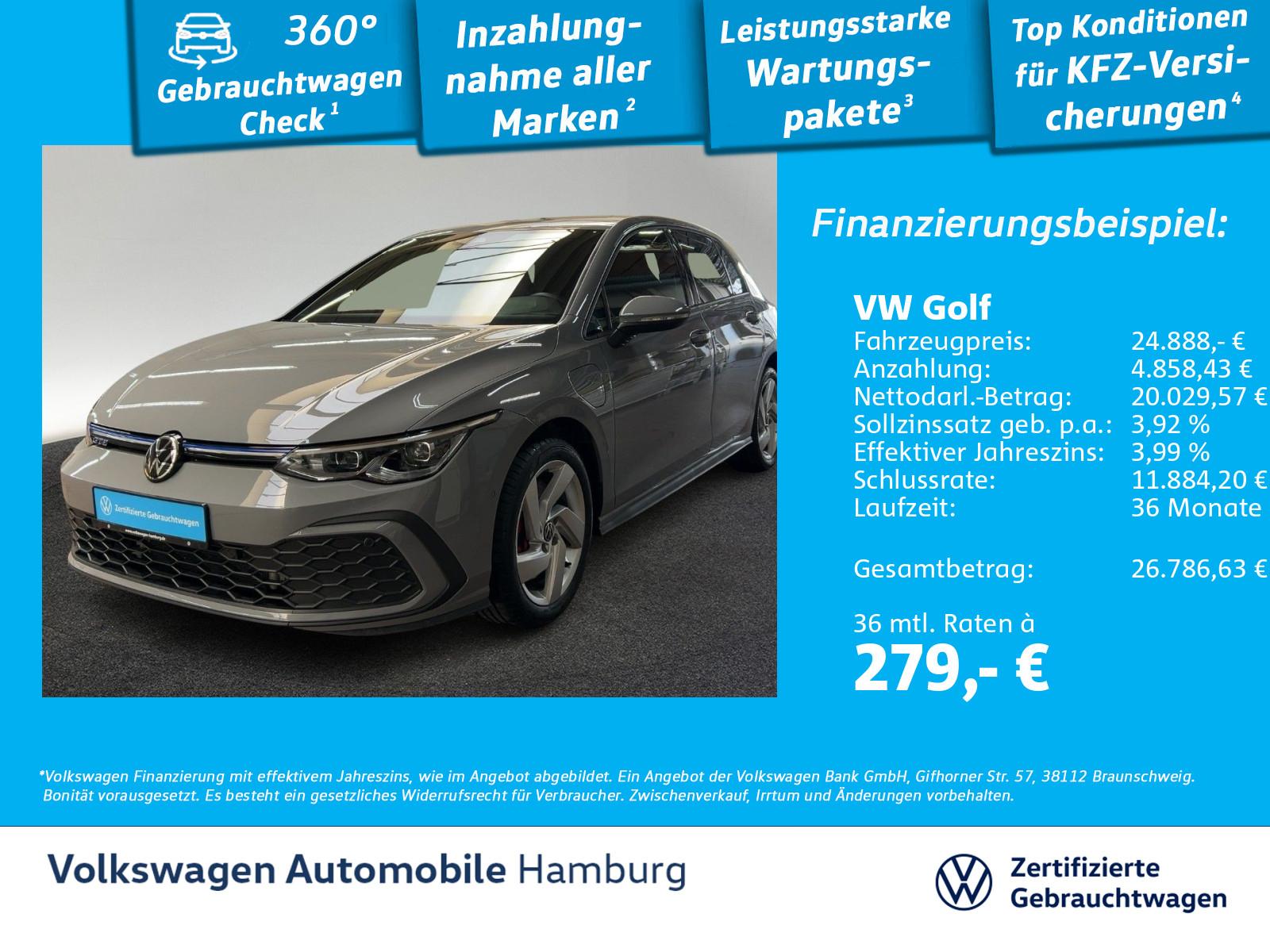 Volkswagen Golf VIII 1.4 eHybrid GTE DSG LED Kamera Standhz