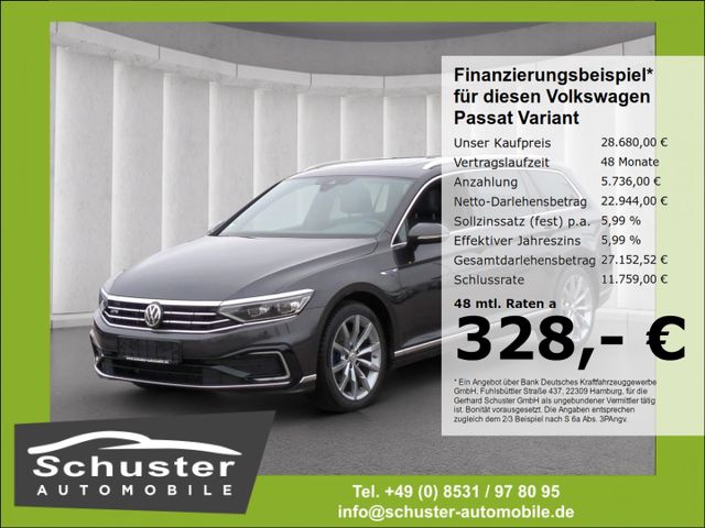 Volkswagen Passat Variant GTE eHyb*StndHzg 360°Kam Panodach