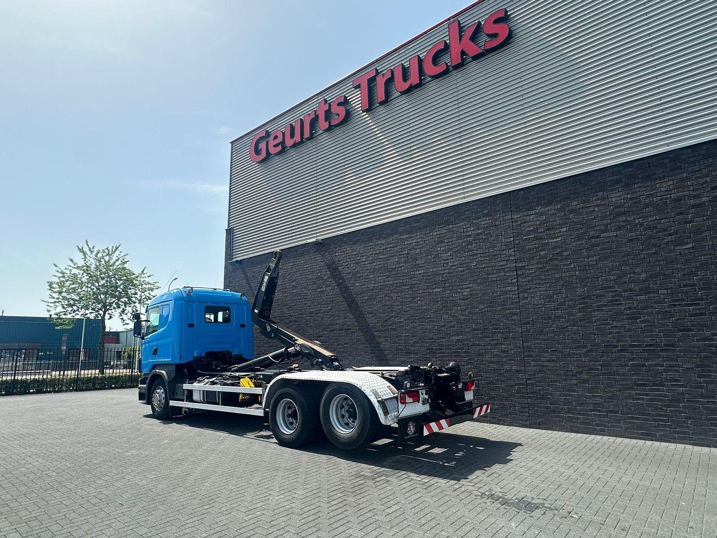 Scania R500 V8 6X2 MET HIAB MULTILIFT XR21S61 HAAKARMSY