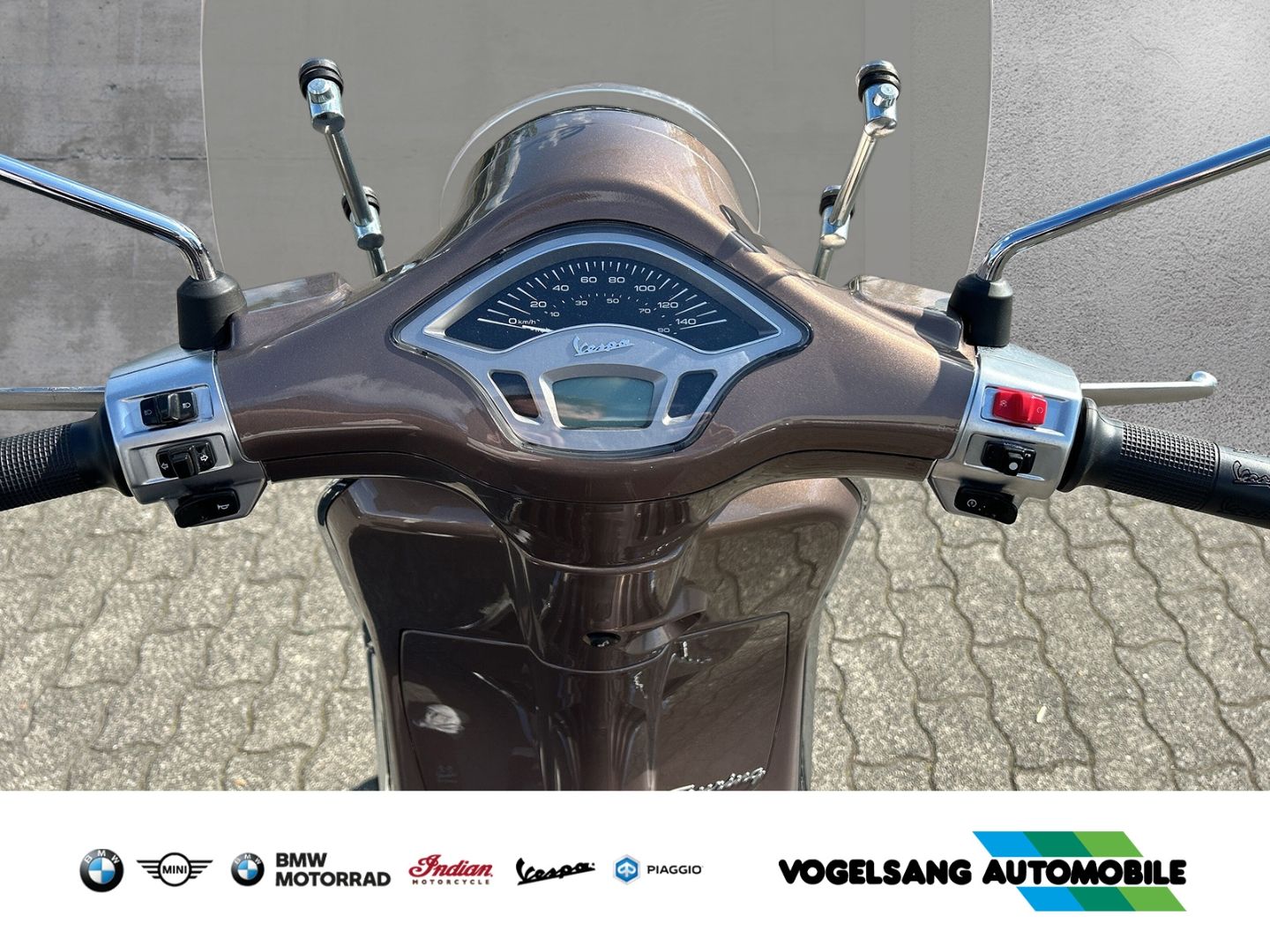 Fahrzeugabbildung Vespa Primavera 125 i-Get, Träger vorne und hinten, Sp
