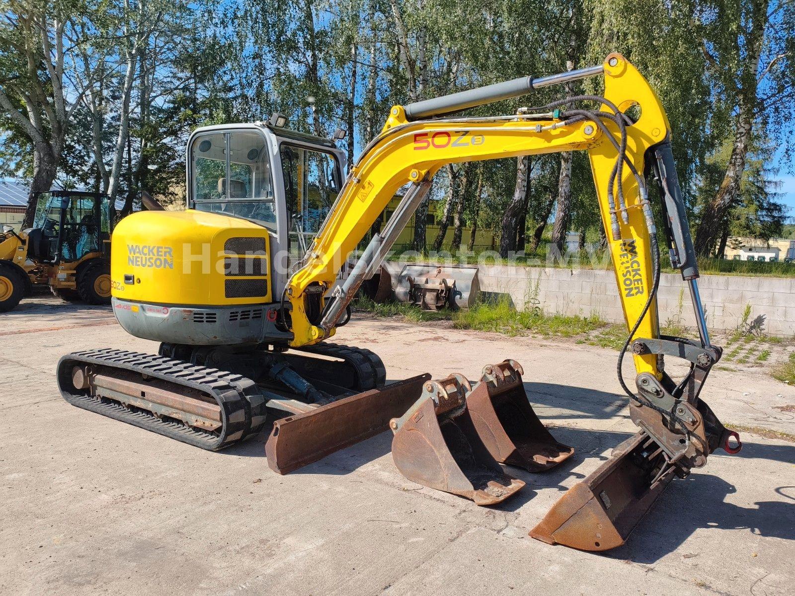 Wacker NEUSON 50Z3 VDS Minibagger Löffelpaket