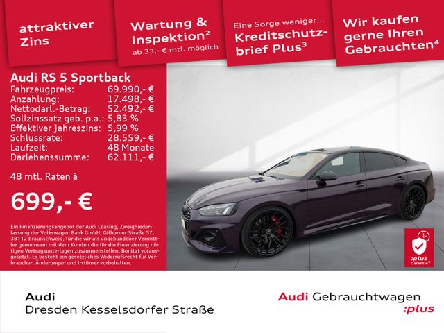 Audi RS 5 Sportback 2.9 TFSI Q. DAB HUD Navi LED Pano