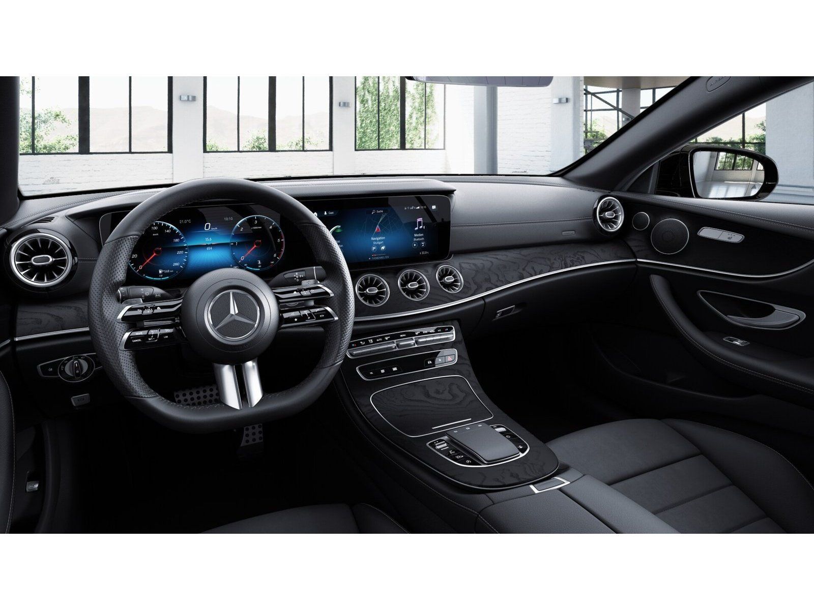 Fahrzeugabbildung Mercedes-Benz E 400 d 4M Cpé AMG Night LED Kamera DL Totwinkel