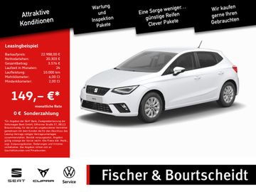 Seat Leasingangebot: Seat Ibiza 1.0 TSI Style ACC SHZ NAVI KAMERA FSE LED